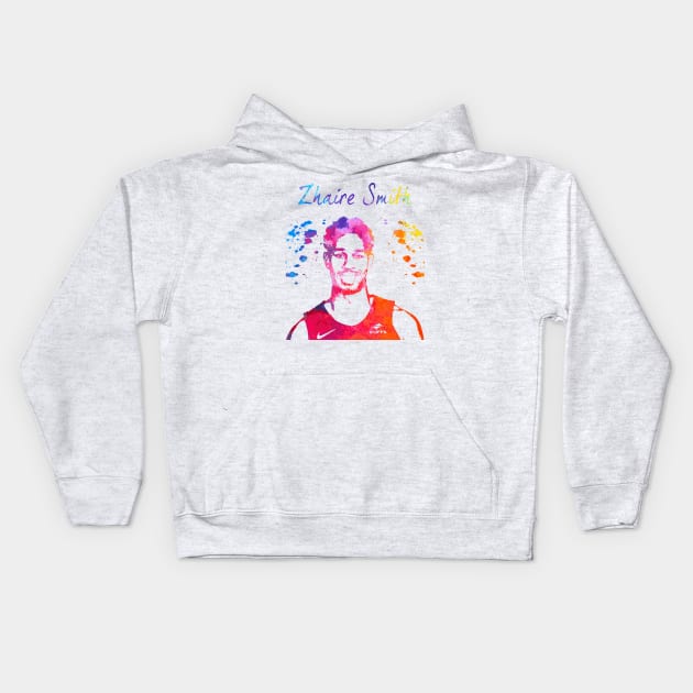 Zhaire Smith Kids Hoodie by Moreno Art